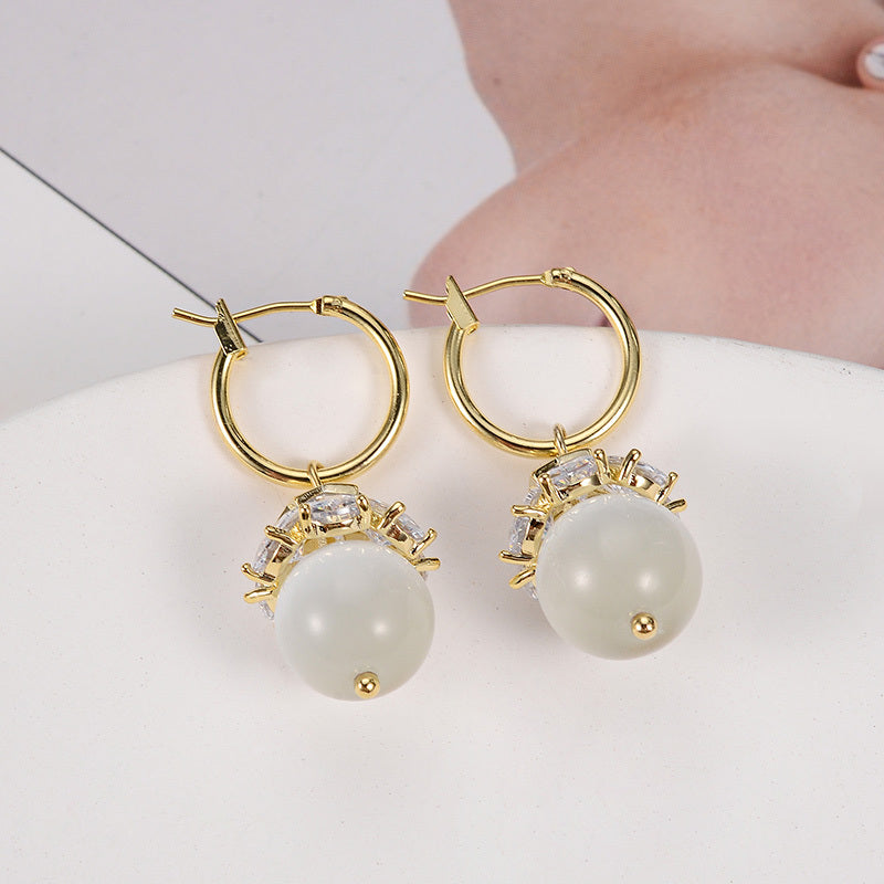 Opal Earrings Women