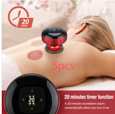 Electric Vacuum Cupping Massage Body Cups Anti-Cellulite Therapy Massager For Body