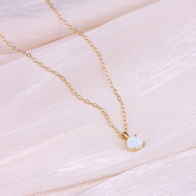 Fashion Opal Light Luxury Necklace