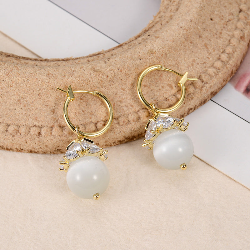 Opal Earrings Women