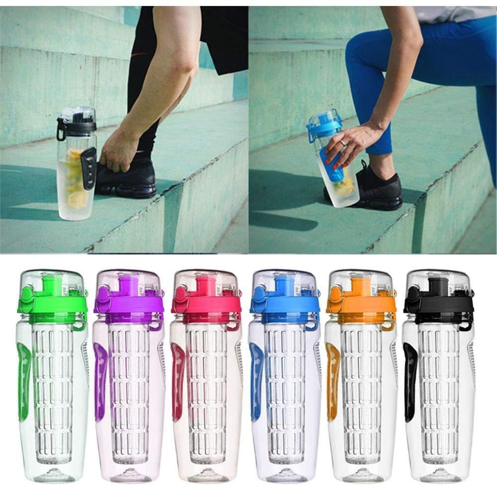 Plastic Sport Fruit Infuser Water Bottles With Infuser Juice Shaker Drink Bottle Of Water