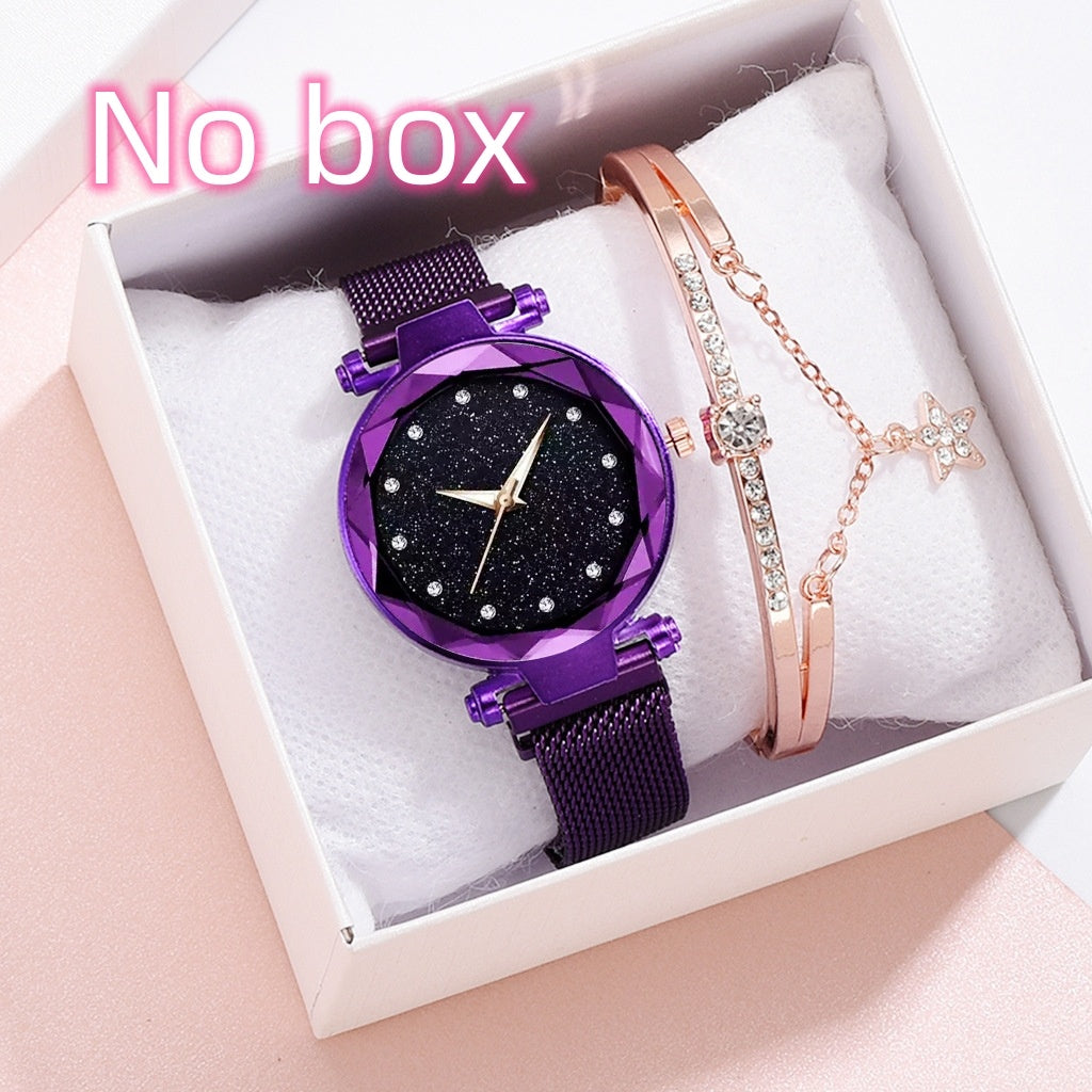 Luxury Women Watches Bracelet Set Fashion Elegant Watch