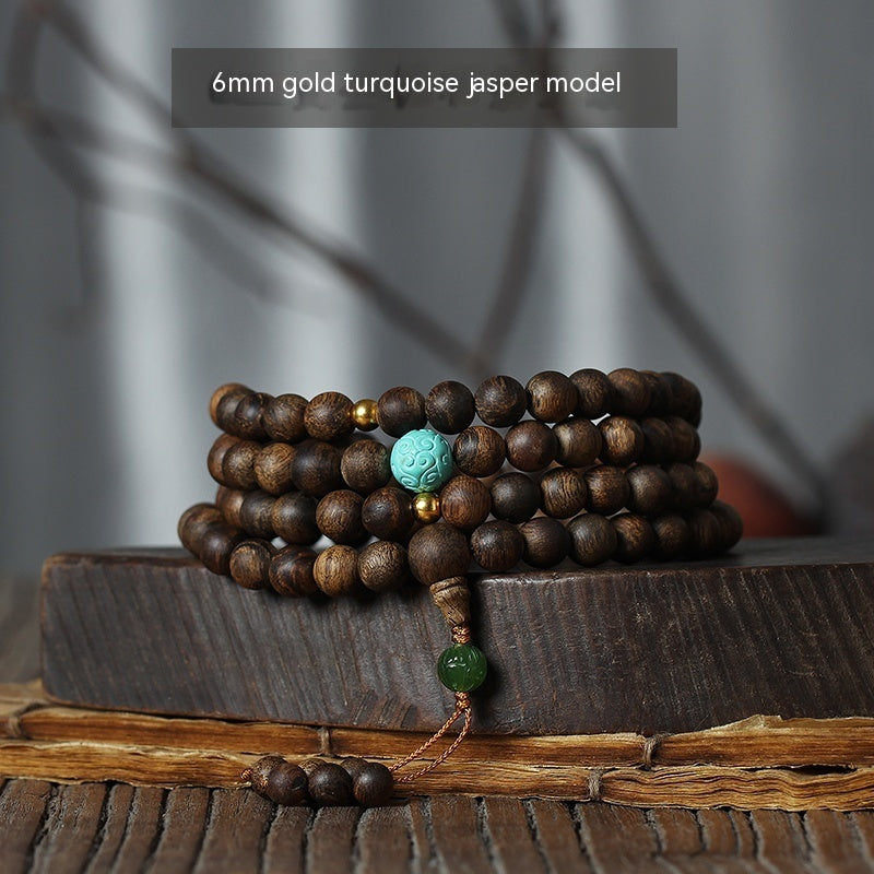 Fashion incense wood String Bracelet