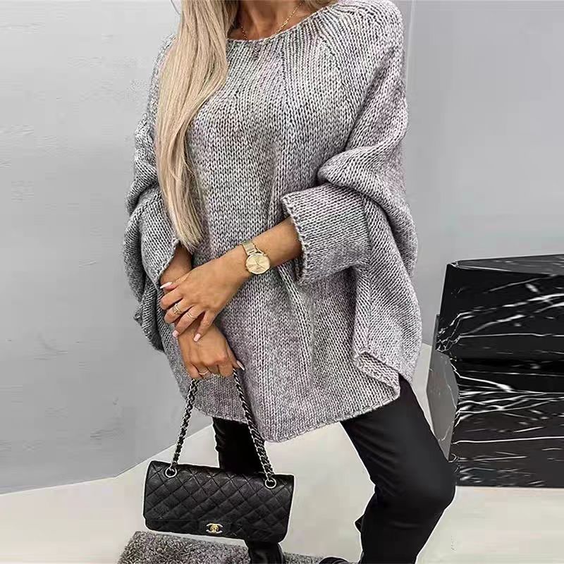 Sleeve Pullover Sweater Fashion Sweater Tops For Women