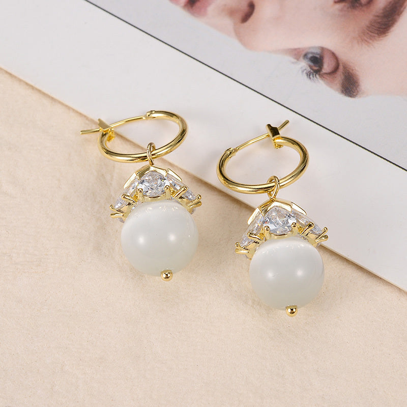 Opal Earrings Women