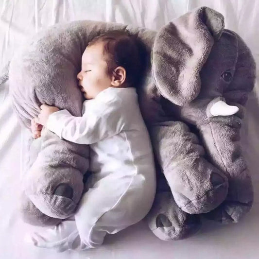 Soft Comfort Elephant Sleeping Baby Sleep Child Pillow Leather