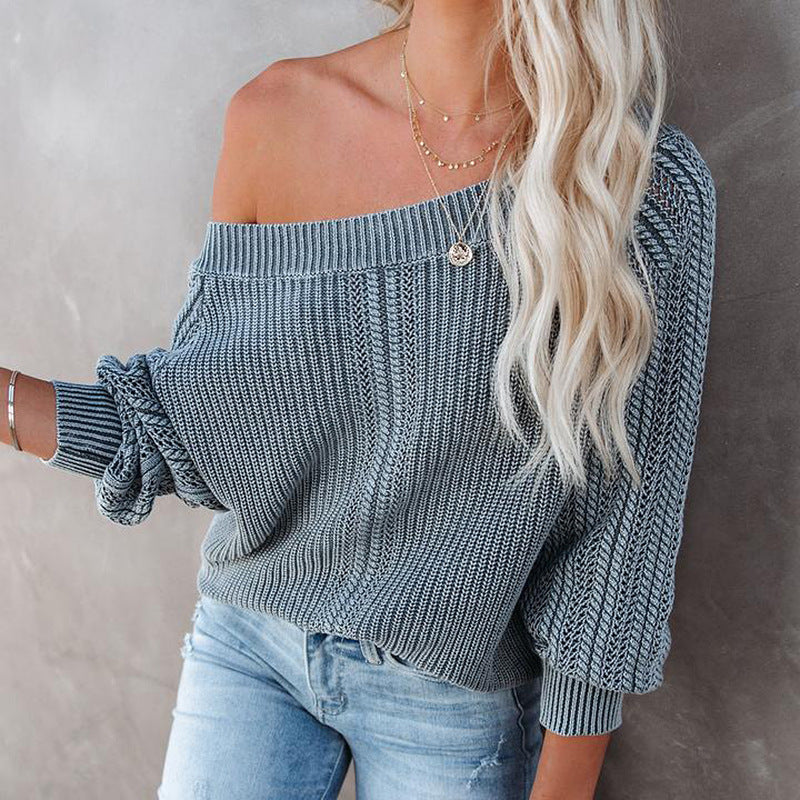 V-neck Sleeve Long Sleeve Sweater