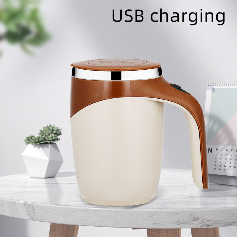 Automatic Stirring Cup Coffee Cup High-Value Electric Stirring Cup Milkshake Rotating Magnetic Water Cup