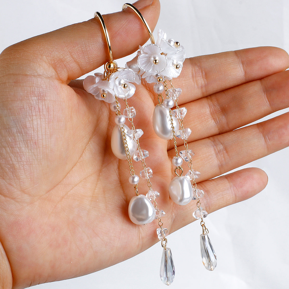 925 Silver Pearl Earrings