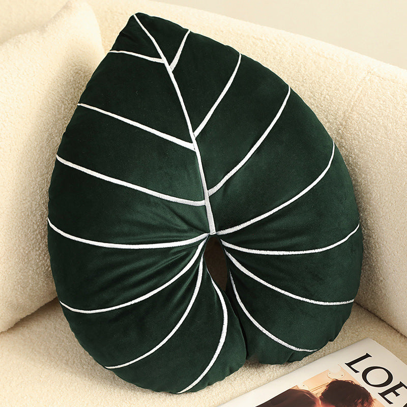 Comfortable Green Plant Pillow - Totta Fashion 