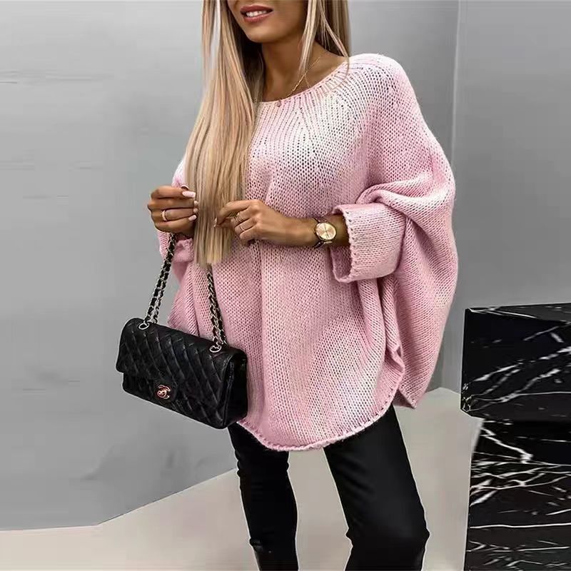 Sleeve Pullover Sweater Fashion Sweater Tops For Women