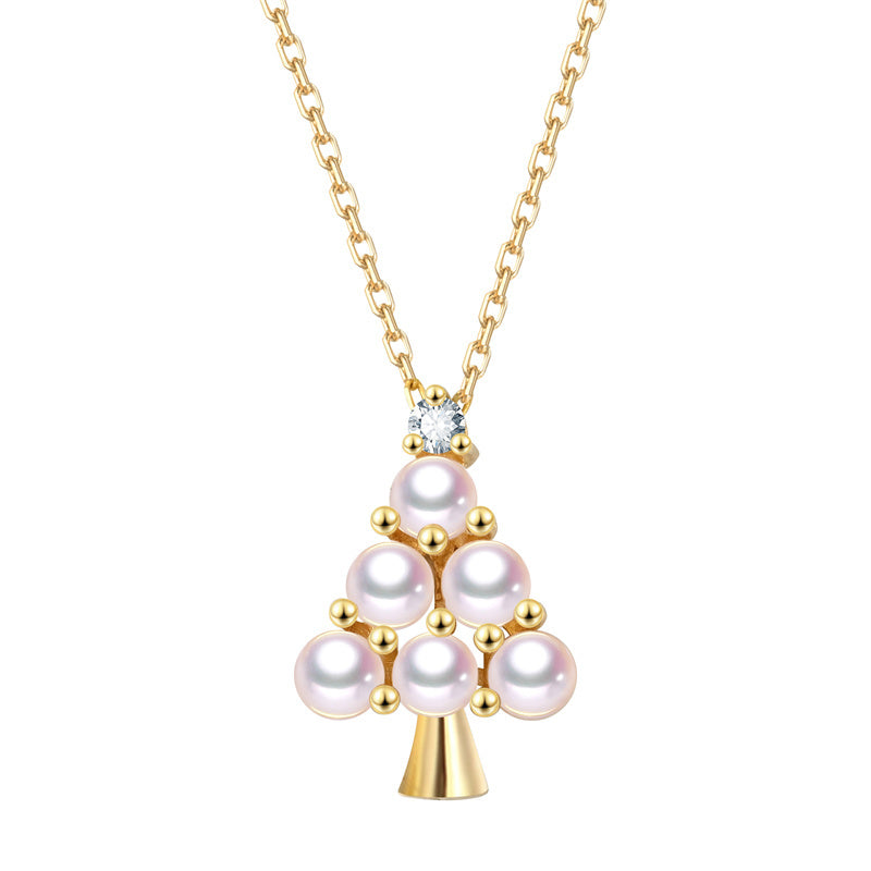 Pearl and Diamond Necklace