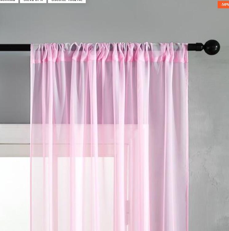 Fashionable  And Simple Pure wonderful Color Cotton And Linen Window Screen - Totta Fashion 