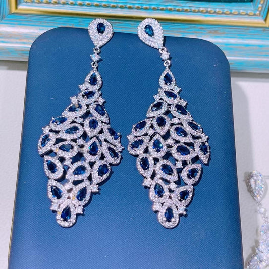 Diamond Drop Earrings