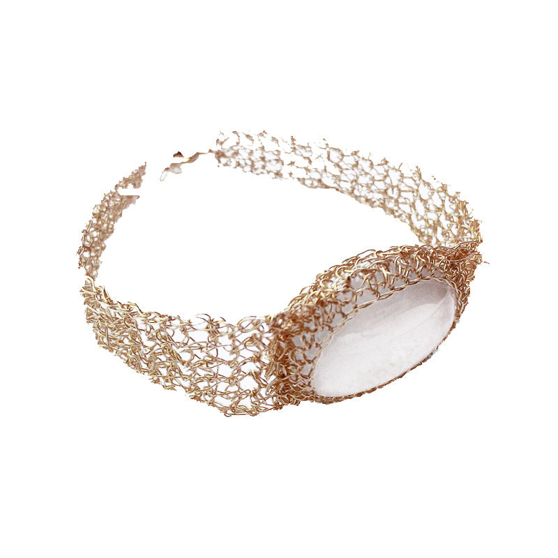 14k Gold Wire Natural Bracelet